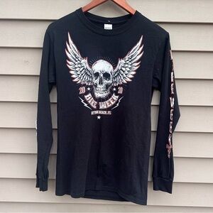 2020 Harley bike Week tshirt back graphics sleeve graphics